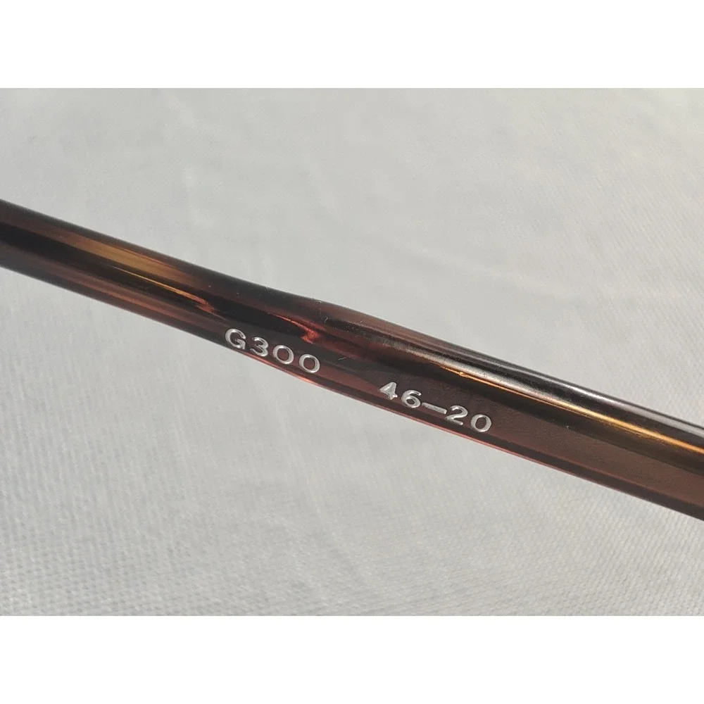 Kala‎ Eyewear G300 Round Tortoise Eyeglasses Frames 46-20 Handmade USA